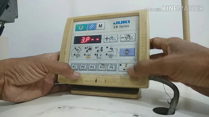 How To A Cycle Program: JUKI LK1900A-HS