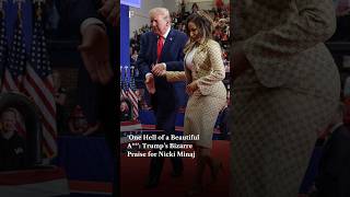 ‘One Hell of a Beautiful A**': Trump’s Bizarre Praise for Nicki Minaj | Firstpost News