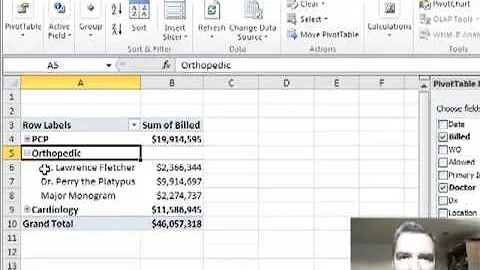 Excel Video 297 Expanding and Collapsing Groups