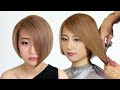 Asymmetrical Layered Bob Haircut Tutorial - Textured / Wispy – Vern Hairstyles 64