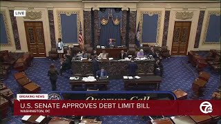US Senate approves debt limit bill