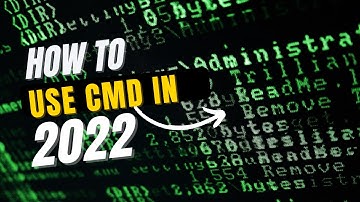 How to use command prompt/CMD in 2022 -tutorials 1- introduction to basics