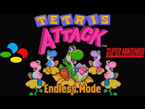 Tetris Attack - Endless Mode (Snes/Super Nintendo)