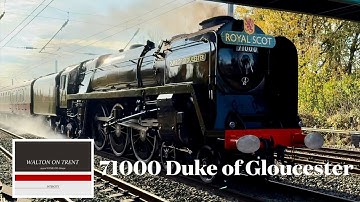 71000 Duke of Gloucester at Euxton, 6th November 2025