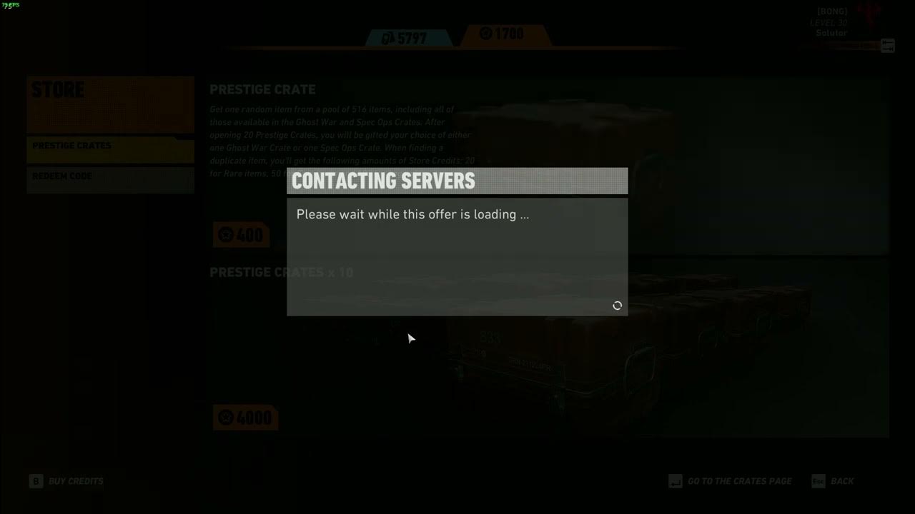 Purchasing a Prestige Crate in Tom Clancy’s Ghost Recon Wildlands YouTube