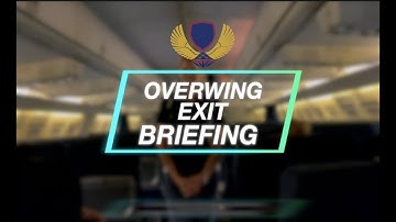 Overwing Exit Briefing
