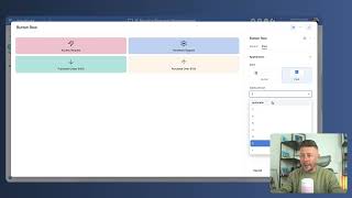 Buttons Row Widget: Support Card Style