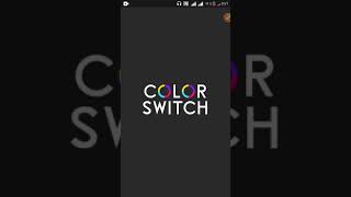 اول تجربه في لعبه🎮COLOR SWITCH🎮 screenshot 3