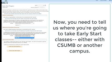 How to Enroll in Early Start