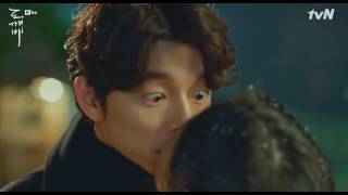 Goblin First Kiss at Ep 6 - Goblin KDrama