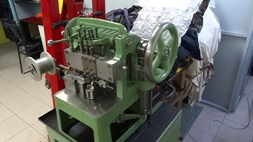 Theodore Bechtold /Germany...BELCHER&CABLE CHAİN MAKİNG MACHİNE /DOÇ&FORSA MODELLERİ İMALAT MAKİNESİ