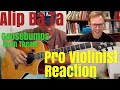 Alip Ba Ta, "Goosebumps Theme Song," Pro Violinist Reaction