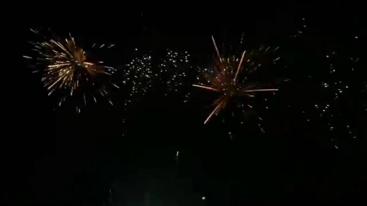Mein Feuerwerk 2015/16 - gezündet mit der KFE 2204 D