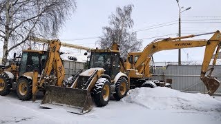 🚜Я в Европе👍Замена тросика газа на э/погрузчике JCB⚠️Видео от подписчика🔧Замена крана печки🔨