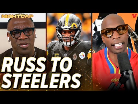 Shannon Sharpe & Chad Johnson react to Russell Wilson signing with the Steelers | Nightcap