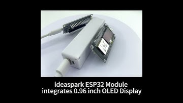 ideaspark® ESP32 Development Board with 0.96 Inch OLED