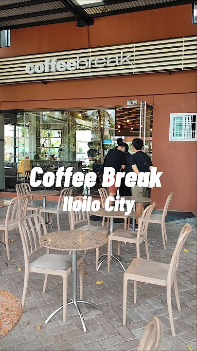 I tried Iloilo's Coffee Break—the biggest local chain. Their black coffee gets a thumbs up! 👍☕
