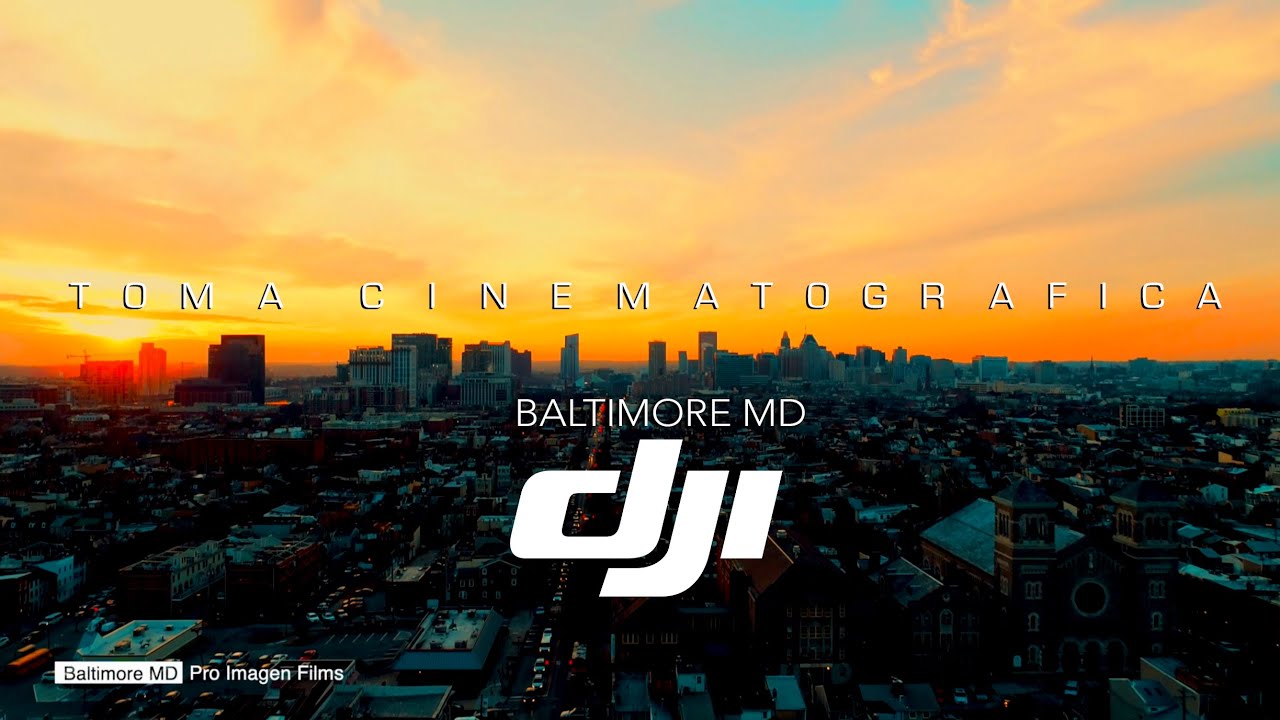 Drone dji 4k Baltimore MD Pro Imagen Films