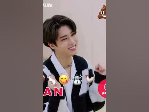 Jisung trying to act out the pooping emoji #straykids #hanjisung - YouTube