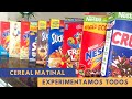 PROVANDO TODOS OS CEREAIS DO MERCADO (SAIU CARO ESSE VÍDEO)