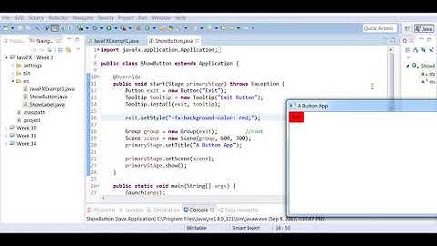 Creating JavaFX Button with CSS Properties