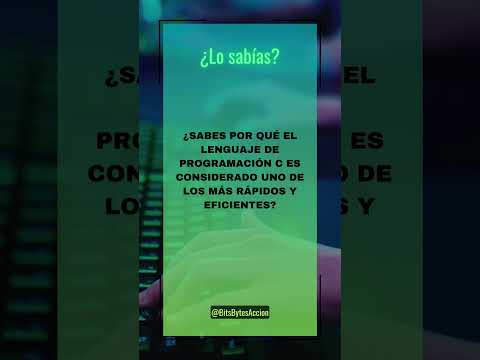 ¿Lo Sabías? 002 Lenguaje C #shorts #desarrolladores #programacion #tecnologia #sabiasque #lenguajec