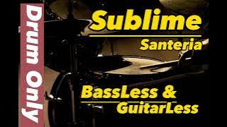 Drum Only Backing Track Sublime - Santeria