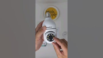Snelle installatiehandleiding: draadloze beveiligingscamera met lamp #kort #beveiligingscamera #tech