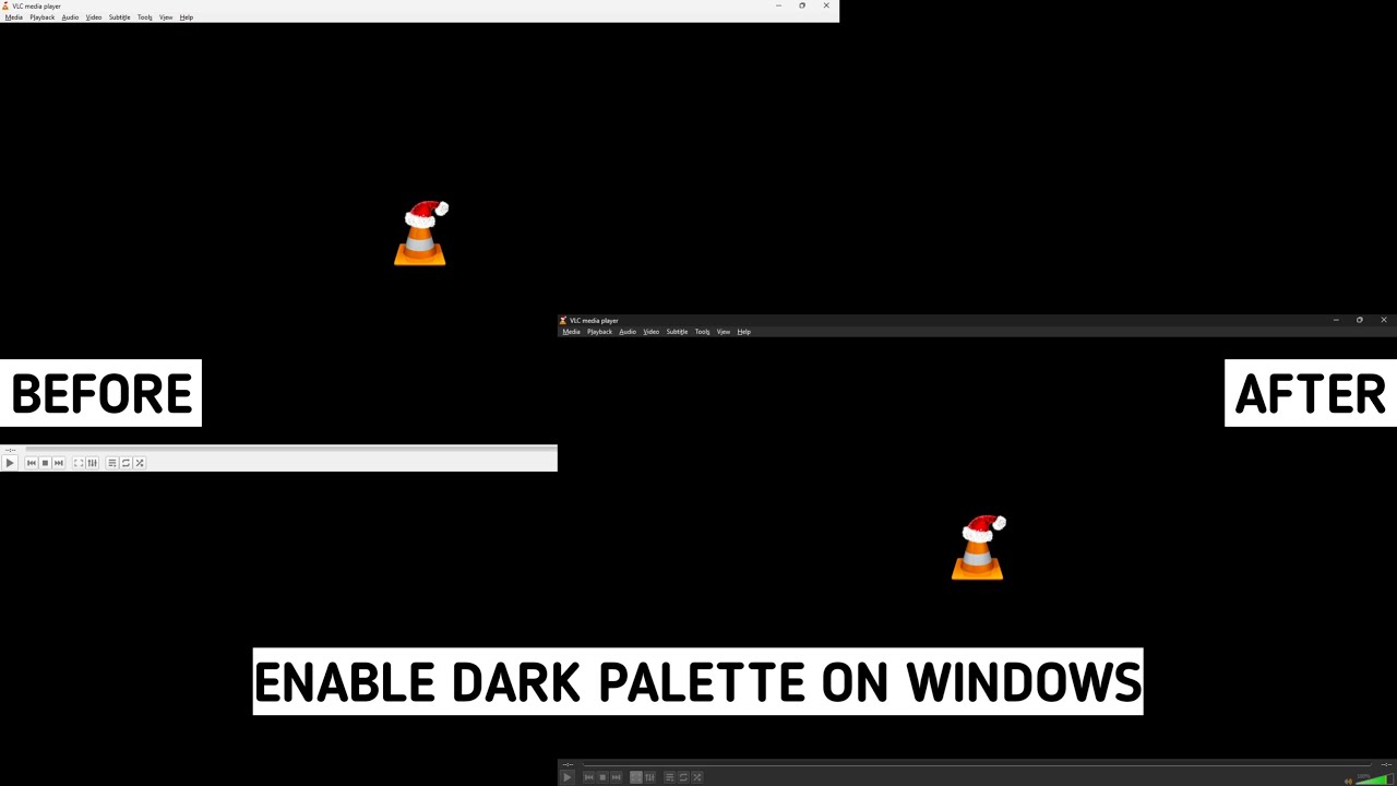 VLC MEDIA PLAYER DARK MODE: HOW TO TURN ON DARK PALLETE SETTINGS (NEW ...