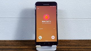 Samsung J4 purple incoming call over the horizon Resimi