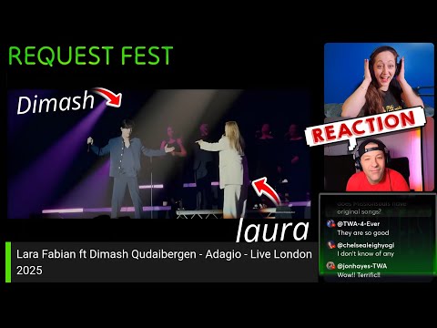 Lara Fabian ft Dimash Qudaibergen - Adagio - Live [REACTION]