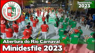 Grande Rio 2023 ao vivo| Mini desfile na Cidade do Samba #MD23