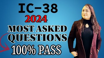 IC 38 MOST ASKED Important questions in 2024 | 2024 me SABSE jayada exam me aane wale questions