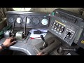 [IRFCA] Inside Alco WDM3D Diesel Locomotive, Ultimate Loco Cab Ride at 110KMPH