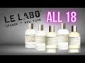 Best Le Labo Fragrances - Testing the Whole Line