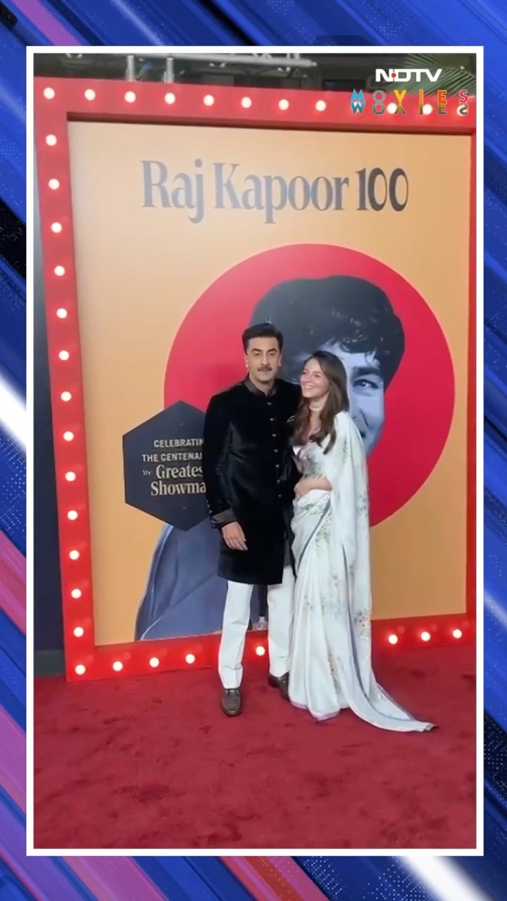 Raj Kapoor Birth Centenary: Alia Bhatt And Ranbir Kapoor Arrive In Style
