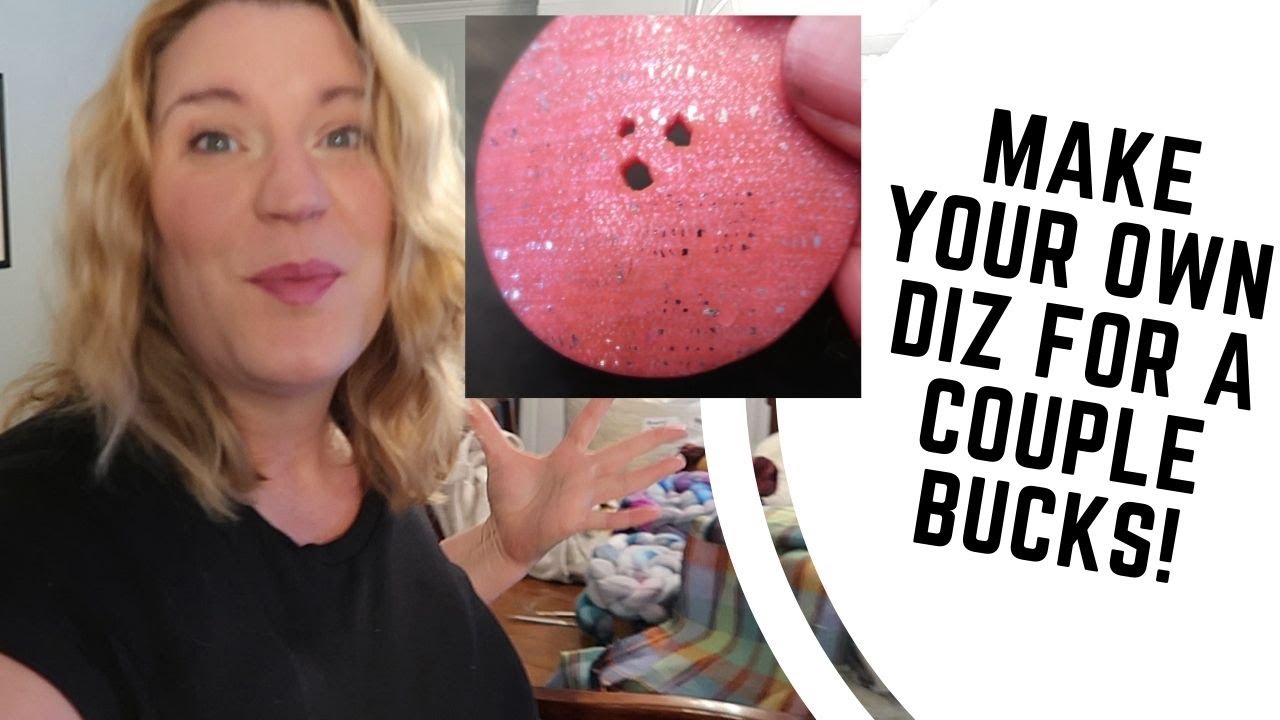 Make Your Own Diz for Handspinning Wool Roving from Polymer Clay for under $5