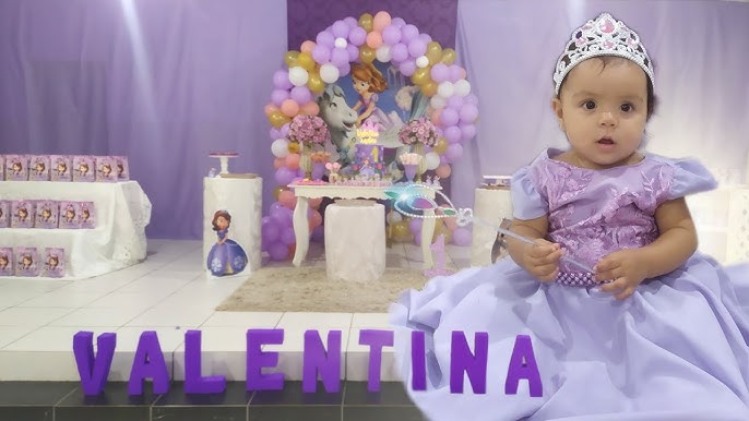 Vestido Princesa Sofia 1 Aninho