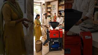 അരി പൊടിക്കുന്നതിനും മാവ് തയ്യാറാക്കുന്നതിനുമുള്ള ഒരു യന്ത്രം | Balwaan Rice Mill RM-330 🌾