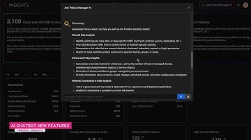 New AI Chatbot Features | FireMon Insights