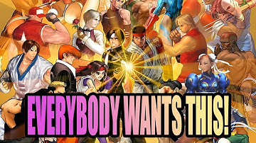 Both Capcom and SNK Want a New Crossover Game!!!