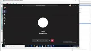 Share screen in teams when chatting with your peer or team meeting.