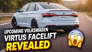 Volkswagen Virtus Facelift Revealed  Big Changes You Didnt Expect
