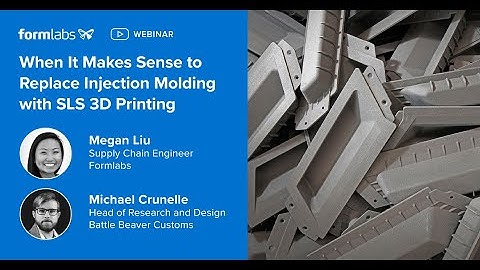 When It Makes Sense to Replace Injection Molding with SLS 3D Printing