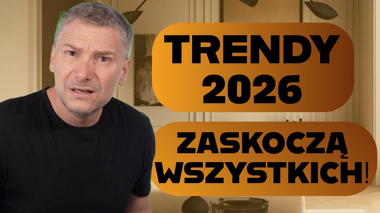Trendy wnętrzarskie 2026: kolory, meble i styl, które zdominują rok!