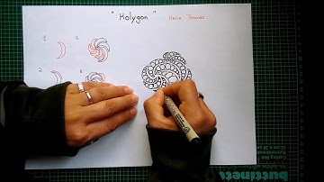 Daily Tangle - Molygon