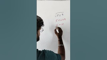 #mathematics √529=23 ||
