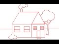 Practice Drawing House For Kids / House Plant Coloring for Kids | Drawing for Children ... - Learn how to draw a house step by step.