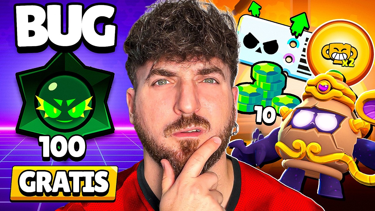 PASES MAS BARATOS !!! 10 GEMAS GRATIS !!! 100 DROPS GRATIS POR UN BUG Y MAS en BRAWL STARS