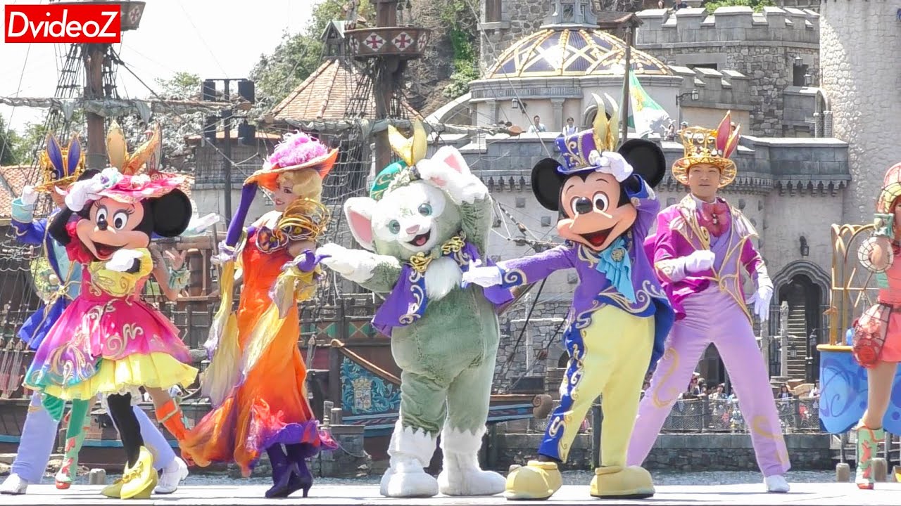TDS] 2018/06/02 ファッショナブルイースター2018 ミッキー広場より